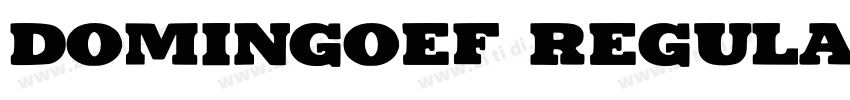 DomingoEF Regular字体转换